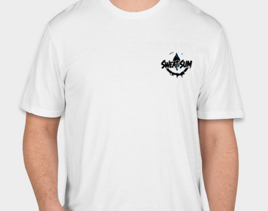 White Sweat Sum Tee